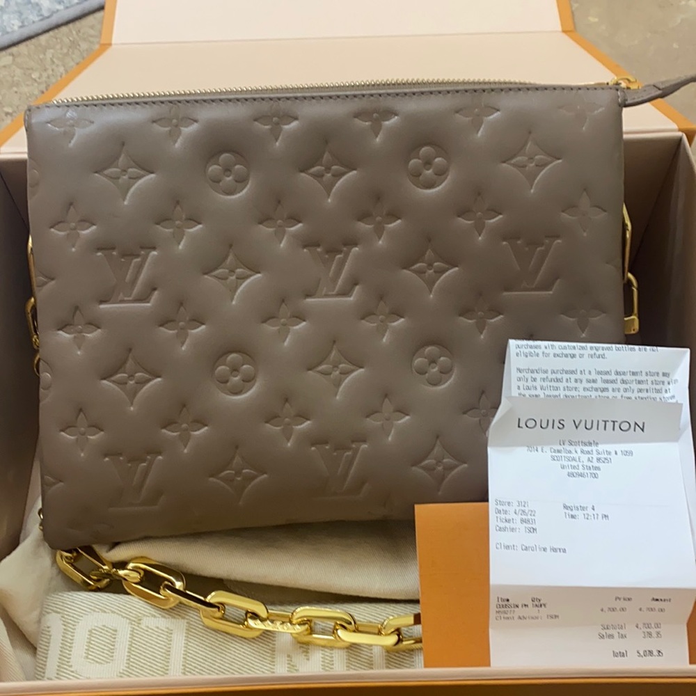 Louis Vuitton coussin  pm